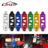 Soporte de Batería de Aluminio CUSCO, 144 mm x 44 mm, Diseño Triangular de 3 Orificios, para Uso Automotriz