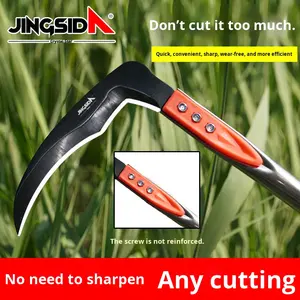 ジンシダ農業用ロングシックル肥厚特殊鎌トウモロコシ草菜種小麦切断用 - Product Image 3