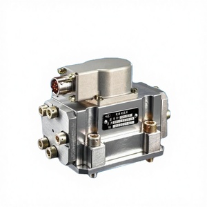 Válvula solenoide de control de flujo de doble boquilla con amortiguador de retroalimentación de dos etapas para aviación FF-701 FF-130 FF-131 - Product Image 1