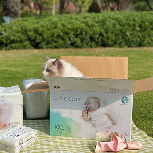 Agent de couches-culottes bio pour bébé personnalisables, écologiques, douces, à base de plantes, de qualité A - Product Image 6