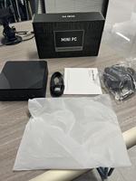 Mini PC portable Qunshi NucBox G7N, 8 Go de RAM + 128 Go de SSD, AMD Ryzen 5 3500U, Windows 11 Pro, ordinateurs de bureau de poche pour la maison et les étudiants