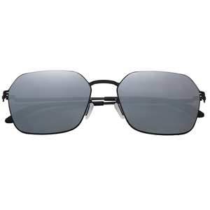 Luxury Brand Designer Sunglasses Women Men Stainless Steel Square UV400 Protection Full Rim <strong>Dark</strong> <strong>Shades</strong> - Product Image 5