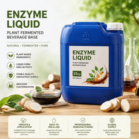 Enzyme liquide de patate douce chinoise fermentée naturellement, matière première de qualité alimentaire, non-OGM, emballage en fût de 25 kg, soutien digestif et immunitaire