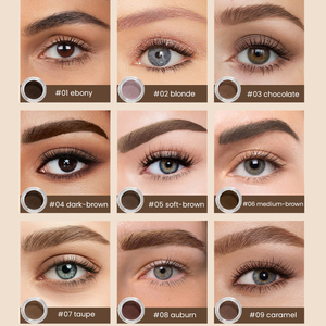 <span class=keywords><strong>Tinte</strong></span> de <span class=keywords><strong>Cejas</strong></span> Sólido Stay Put, Color Marrón Oscuro, Vegano, Cruelty-Free, que Rellena y Define - Product Image 6