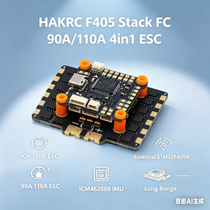 Hakrc F405 8S ชิ้นส่วนโดรนแบบโรงภาพยนตร์110A ระเบิด2-8S Lipo อุปกรณ์เสริม FPV ขั้นสูงคุณภาพสูง <span class=keywords><strong>X8</strong></span> - Product Image 1