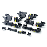 Jiefond 282087-1 AMP Super Seal Série 1.5mm Connecteur de faisceau de câbles automobile étanche IP67 en nylon mâle/femelle Qualité OEM