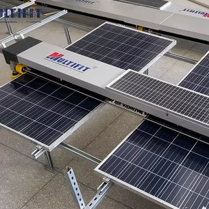 หุ่นยนต์ทำความสะอาดแผง<span class=keywords><strong>โซ</strong></span>ลาร์<span class=keywords><strong>เซลล์</strong></span>อัตโนมัติ Multifit ทำความสะอาดซ้ำซ้อนซึ่งกันและกัน ซ้ายและขวา ทำความสะอาดแบบแห้งและแบบเปียก - Product Image 1