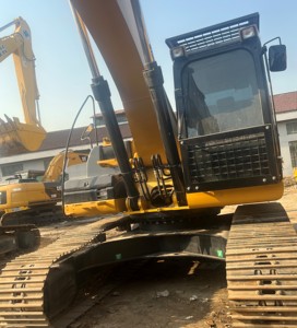 รถขุดตีนตะขาบ330D2L ตีนตะขาบรถขุดตีนตะขาบใช้อุปกรณ์ก่อสร้าง30ตันพร้อมเครื่องยนต์320D แกนกลาง - Product Image 5