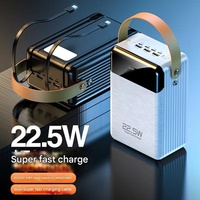 Logo OEM 80000mAh Powerbank Banque d'alimentation de plus grande capacité Banques d'alimentation portables Chargeur de super capacité Banque d'alimentation personnalisée