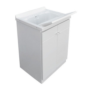Fregadero de Cocina con Gabinete de ABS y Lavabo de Polipropileno de 45x50cm - Product Image 1