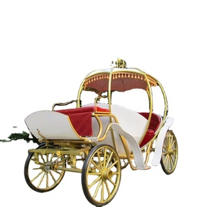 Xe Ngựa Victoria Golden Cinderella/Xe Cưới/Xe Ngựa Mỹ Truyền Thống - Product Image 1