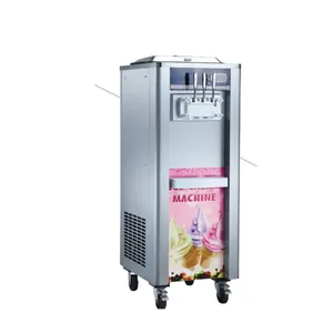 Máquina de helado de servicio suave de gran capacidad comercial, nueva de China