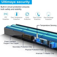 Batterie de remplacement pour ordinateur portable HP MU06, CQ32, CQ62, Q72, G42, G62, CQ50, CQ60, 6 cellules