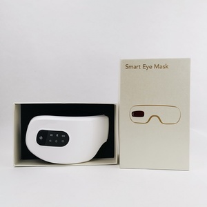Masseur oculaire portable avec chaleur et vibrations, masque de massage, compresse chaude pour les yeux, soulage la fatigue - Product Image 1