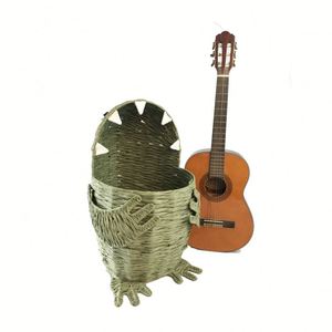 Handmade Paper String Woven Storage Basket Household Storage Box Office Dustbin Kids Room Toys Storage Bin Dinosaur Shape - Product Image 5