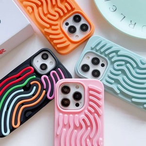 Custodia per telefono cellulare in Silicone arcobaleno Jigsaw per <span class=keywords><strong>iPhone</strong></span> 16 15 14 13 12 <span class=keywords><strong>11</strong></span> Max personalizzi fai da te fatti a mano graziosa <span class=keywords><strong>Cover</strong></span> posteriore antiurto - Product Image 3