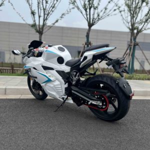Motocicleta <span class=keywords><strong>Eléctrica</strong></span> Deportiva Estilo <span class=keywords><strong>Honda</strong></span> CBR650R, 170KM/H 100MPH Velocidad Máxima, con Batería <span class=keywords><strong>de</strong></span> Litio y ABS para Calle - Product Image 4