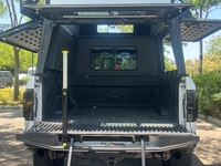 Toldo de Techo Rígido Plegable y Ligero Personalizado, Compatible con Camionetas RV, para Campamentos y Viajes por Tierra