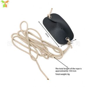 Stock Portable Light <b>Slingshot</b> PU Leather <b>Slingshot</b> Hunting <b>Gun</b> Pistol Throwing Device Holster Launch Cover Creative Toy - Product Image 3