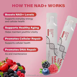 Premium NAD+ Flüssigkeit 1000mg mit Nicotinamid-Ribosid - Pflanzliches NAD+ Nahrungsergänzungsmittel zur Steigerung der Zellenergie und der Mitochondriengesundheit - Product Image 5