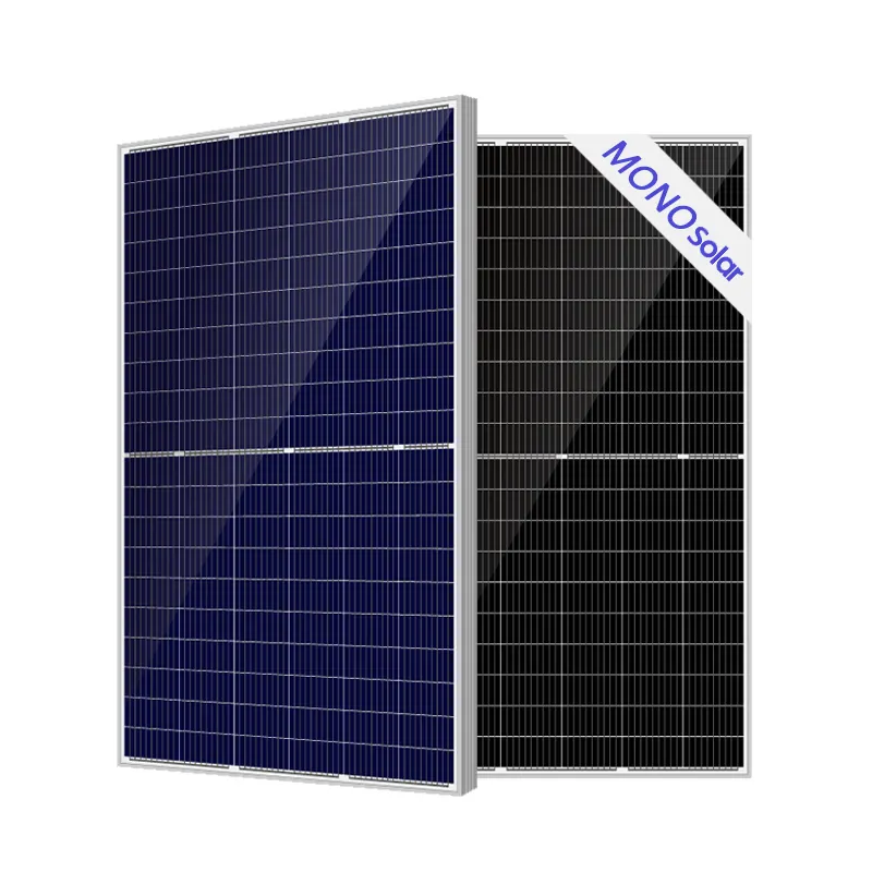 Wensheng novo produto 48v flexível 400 405 410w, alta eficiência, metade da célula, telhado de casa, painel solar estreito