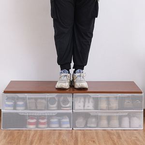 Nueva Caja de Almacenamiento Plegable para Zapatos, Caja de Almacenamiento Reforzada para Debajo de la Cama, Caja de Almacenamiento a Prueba de Polvo para Ropa y Zapatos - Product Image 5