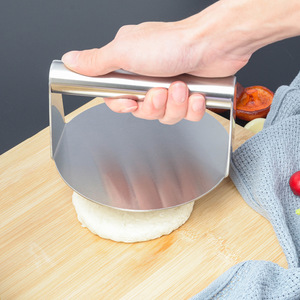 Grille de cuisson à dessus plat en acier inoxydable <span class=keywords><strong>Presse</strong></span> à hamburger antiadhésive Patty Maker <span class=keywords><strong>Presse</strong></span> à bacon pour hamburgers Bœuf <span class=keywords><strong>haché</strong></span> Métal Métal - Product Image 4