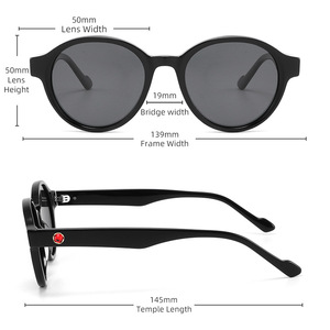 <span class=keywords><strong>Gafas</strong></span> <span class=keywords><strong>de</strong></span> <span class=keywords><strong>Sol</strong></span> <span class=keywords><strong>de</strong></span> Acetato <span class=keywords><strong>de</strong></span> Diseño para Mujer, Accesorios <span class=keywords><strong>de</strong></span> Playa, Lentes <span class=keywords><strong>de</strong></span> <span class=keywords><strong>Sol</strong></span> Redondas Transparentes <span class=keywords><strong>de</strong></span> Moda Vintage Personalizadas para Hombre 2026 - Product Image 2