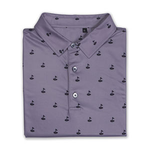 Custom Men's Dry <b>Slim</b> <b>Fit</b> Golf for T-<b>Shirt</b> 80% Polyester 20% Spandex Allover Digital Printing Logo Short Sleeve Quick Dry - Product Image 2