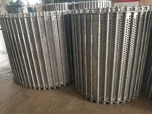 KWLID manufacturing scraped type chips conveyor Metal Chip stainless steel conveyor belt Sawdust Transmission for CNC machine
