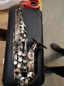 Vente en gros d'usine pour enfants adultes à double usage Type Treble B Flat Little Bend <span class=keywords><strong>Saxophone</strong></span> - Product Image 5