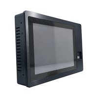 Terminal de pointage industriel robuste 10 pouces IP65 avec écran tactile, PC industriel sans ventilateur et lecteur d'empreintes digitales -20 ° De la lettre C à la lettre 60 ° C Windows Linux