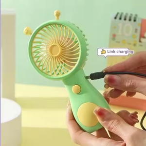Mùa Hè Dễ Thương Xách Tay USB <span class=keywords><strong>Fan</strong></span> Có Thể Sạc Lại Mát Người Hâm Mộ Mini Xách Tay Có Thể Sạc Lại Làm Mát Bằng Không Khí Quạt Nhỏ Cho Ngoài Trời - Product Image 6