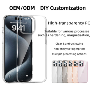 Coque de téléphone transparente pour iPhone 17 Pro Max, protection intégrale antichoc, coque magnétique pour iPhone - Product Image 1