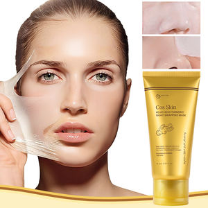 Masker penghidrasi Perawatan Wajah Label pribadi, kolagen kunyit Anti Penuaan membungkus masker wajah kupas - Product Image 3