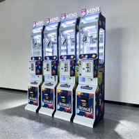 Distributeur automatique de mini-grues à motif planète spatiale, avec griffe métallique et monnayeur, pour prix pour enfants - Vente en gros