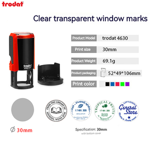 <span class=keywords><strong>Tampon</strong></span> en caoutchouc de bureau Trodat <span class=keywords><strong>Tampon</strong></span> de comptabilité des déchets avec <span class=keywords><strong>copie</strong></span> payée sceau non valide Cash Received Paid Tumbler Seal Transfer Seal - Product Image 3