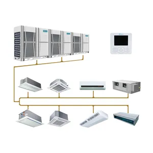 Pompa di calore per recupero interno aria condizionata unità a parete unità ventilatore Mini Split cassetta a 4 vie VRF VRV sistema Hvac condizionatore d'aria