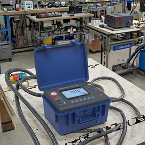 เครื่องทดสอบฉนวนไฟฟ้าแรงสูงอัจฉริยะแบบดิจิตอล 5kV 5000V สำหรับแบตเตอรี่ลิเธียม เมกะโอห์มมิเตอร์ 2.0T โอห์ม - Product Image 1