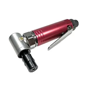 1/4" Right Angle Air Die Grinder 20000RPM Safety Lock Pneumatic Grinder