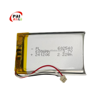 Batterie au lithium-ion polymère personnalisée 602540, haute densité énergétique, LiPo pour les appareils médicaux, industriels et IoT, OEM/ODM pris en charge