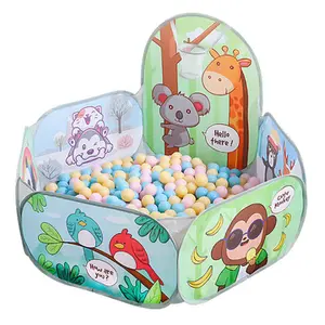 Seamind Ocean Ball Pool Valla Carpa Interior Hogar Niños Bebé Juguete Baloncesto Wigwam Tipi Para Niños Juegos de Regalo