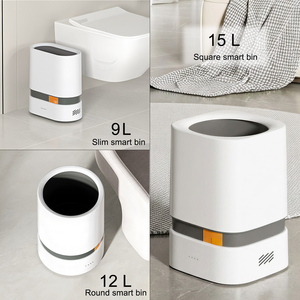 Cestino Intelligente Automatico con Apertura Superiore, Disponibile in Diverse Misure (9L, 12L, 15L), con Secchio Interno Nascosto - Product Image 6