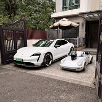 Mini Mr2 Lamborghini Go Kart Eléctrico Todoterreno de 4 Plazas, Velocidad Máxima de 80 km/h