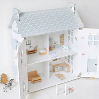 Nouveau Design personnalisé pour enfants, Simulation de Villa de princesse, maison de poupée pour fille, cadeau éducatif, jouets pour enfants