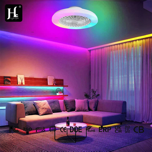 17.9-inch pendant <b>light</b>, fan, <b>ceiling</b> fan, bedroom <b>ceiling</b> fan with <b>remote</b> <b>control</b>, LED <b>lights</b> - Product Image 3