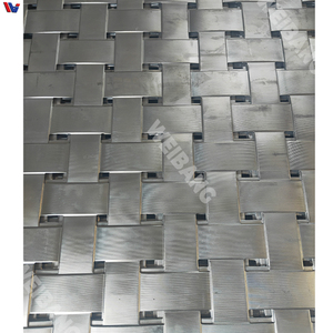HongKong Customized Durable Modern Aluminum Alloy Architectural Woven Mesh Panel for Exterior Facade Curtain Wall - Product Image 4