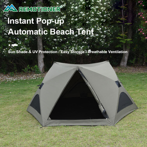 Tente <span class=keywords><strong>de</strong></span> <span class=keywords><strong>camping</strong></span> entièrement automatique, portable, pliable, imperméable, résistante au vent, abri solaire, tente <span class=keywords><strong>de</strong></span> plage <span class=keywords><strong>pour</strong></span> le <span class=keywords><strong>camping</strong></span> en plein air, la randonnée - Product Image 2
