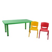 Offre Spéciale : Ensemble Chaise et Bureau Scolaire Moderne en Plastique Réglable, Écologique, Durable, Certifié ISO – Mobilier Commercial Recommandé
