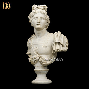 Busto della scultura della statua di apollo del marmo greco di alta qualità all'ingrosso di arti ideali - Product Image 3